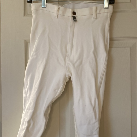 DEVON AIRE Full Seat White Equestrian Riding Breeches. size 28 - Picture 3 of 13